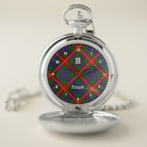 Clan Fraser of Lovat Tartan Pocket Watch