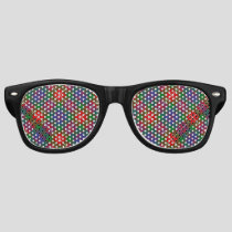 Clan Fraser of Lovat Tartan Retro Sunglasses