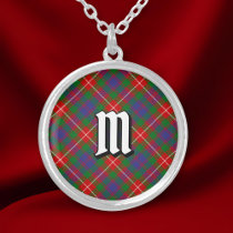 Clan Fraser of Lovat Tartan Silver Plated Necklace
