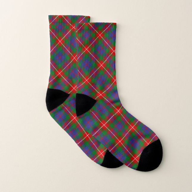 Clan Fraser of Lovat Tartan Socks (Pair)