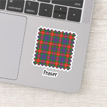 Clan Fraser of Lovat Tartan Sticker