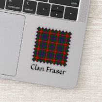 Clan Fraser of Lovat Tartan Sticker
