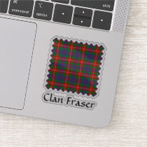 Clan Fraser of Lovat Tartan Sticker
