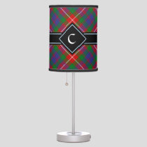 Clan Fraser of Lovat Tartan Table Lamp