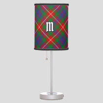 Clan Fraser of Lovat Tartan Table Lamp