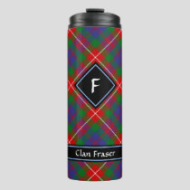 Clan Fraser of Lovat Tartan Thermal Tumbler