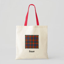 Clan Fraser of Lovat Tartan Tote Bag