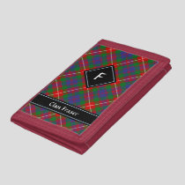 Clan Fraser of Lovat Tartan Trifold Wallet