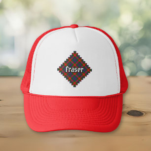 Clan Fraser of Lovat Tartan Trucker Hat