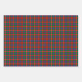 Clan Fraser of Lovat Tartan Wrapping Paper Sheets (Front)