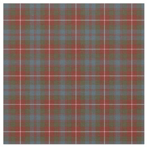 Clan Fraser of Lovat Weathered Tartan Fabric