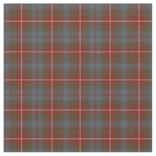 Clan Fraser of Lovat Weathered Tartan Fabric