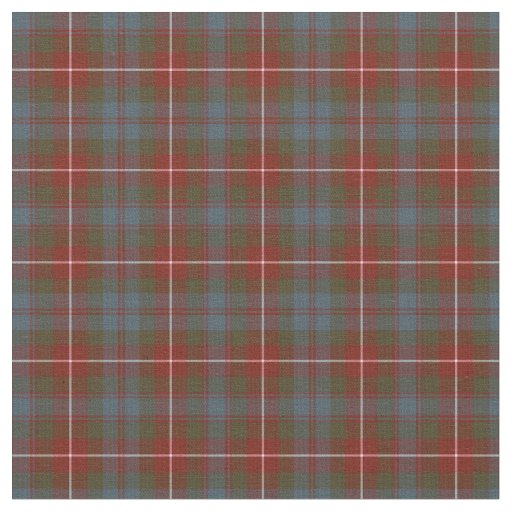 Clan Fraser of Lovat Weathered Tartan Fabric