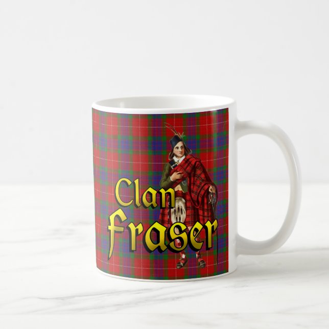 Clan Fraser Scottish Dream Coffee Mug (Right)