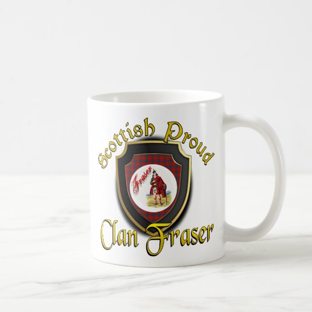 Clan Fraser Scottish Proud Cups Mugs (Right)