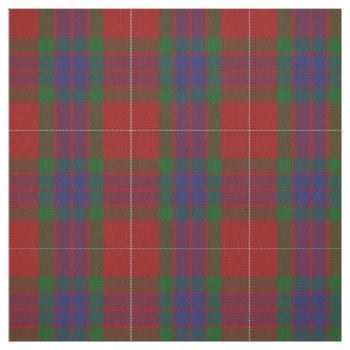 Clan Fraser Scottish Tartan Plaid Fabric by OldScottishMountain at Zazzle
