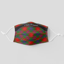Clan Fraser Tartan Adult Cloth Face Mask