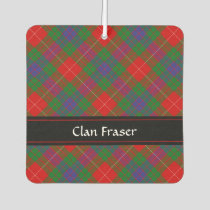Clan Fraser Tartan Air Freshener
