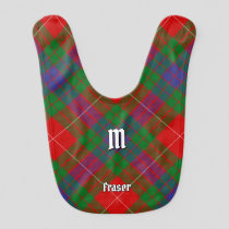 Clan Fraser Tartan Baby Bib