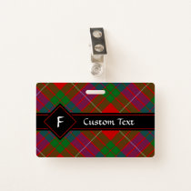 Clan Fraser Tartan Badge