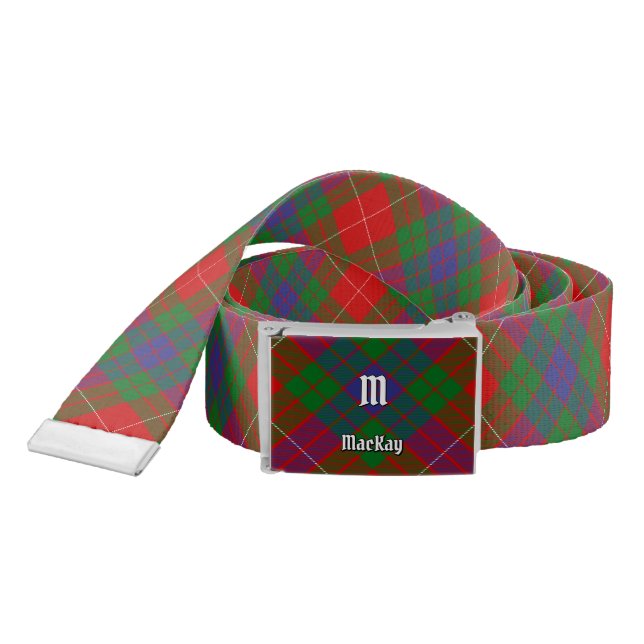 Clan Fraser Tartan Belt (Snake)
