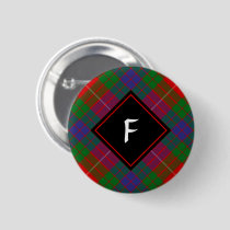 Clan Fraser Tartan Button