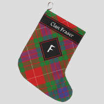 Clan Fraser Tartan Christmas Stocking