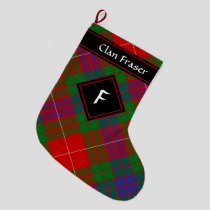 Clan Fraser Tartan Christmas Stocking