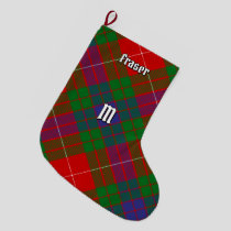 Clan Fraser Tartan Christmas Stocking