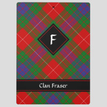 Clan Fraser Tartan Clipboard
