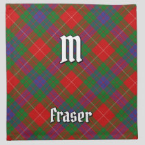 Clan Fraser Tartan Cloth Napkin