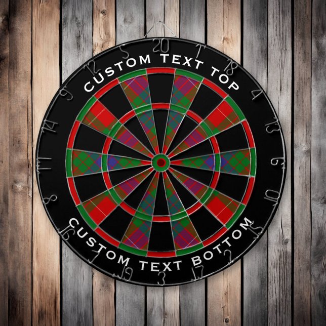Clan Fraser Tartan Dart Board (Creator Uploaded)