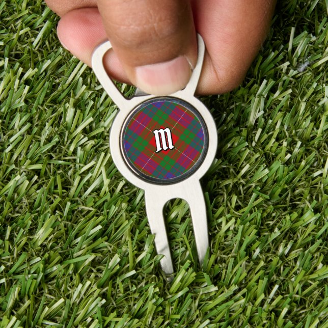 Clan Fraser Tartan Divot Tool (Insitu 1)