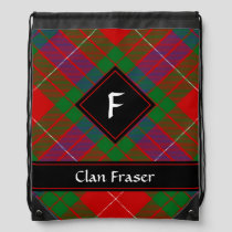 Clan Fraser Tartan Drawstring Bag