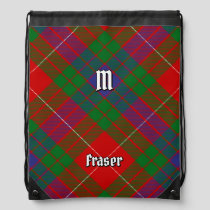 Clan Fraser Tartan Drawstring Bag