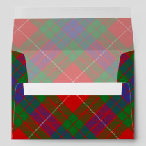 Clan Fraser Tartan Envelope