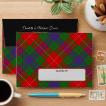 Clan Fraser Tartan Envelope