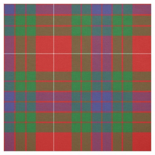 Clan Fraser Tartan Fabric
