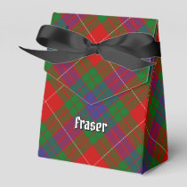 Clan Fraser Tartan Favor Box