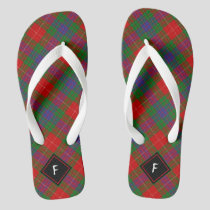 Clan Fraser Tartan Flip Flops