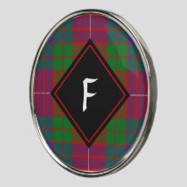 Clan Fraser Tartan Golf Ball Marker