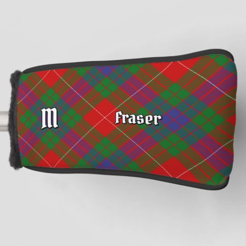 Clan Fraser Tartan Golf Head Cover