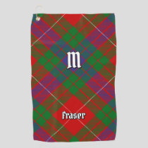 Clan Fraser Tartan Golf Towel