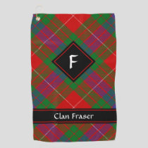 Clan Fraser Tartan Golf Towel