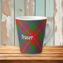 Clan Fraser Tartan Latte Mug
