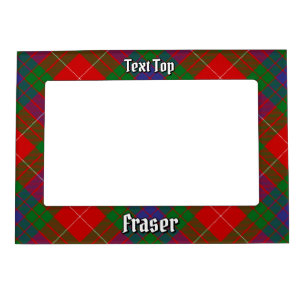 Clan Fraser Tartan Magnetic Frame