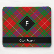 Clan Fraser Tartan Mouse Pad