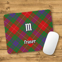 Clan Fraser Tartan Mouse Pad