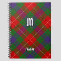 Clan Fraser Tartan Notebook