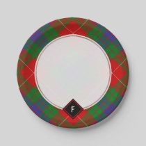 Clan Fraser Tartan Paper Plates